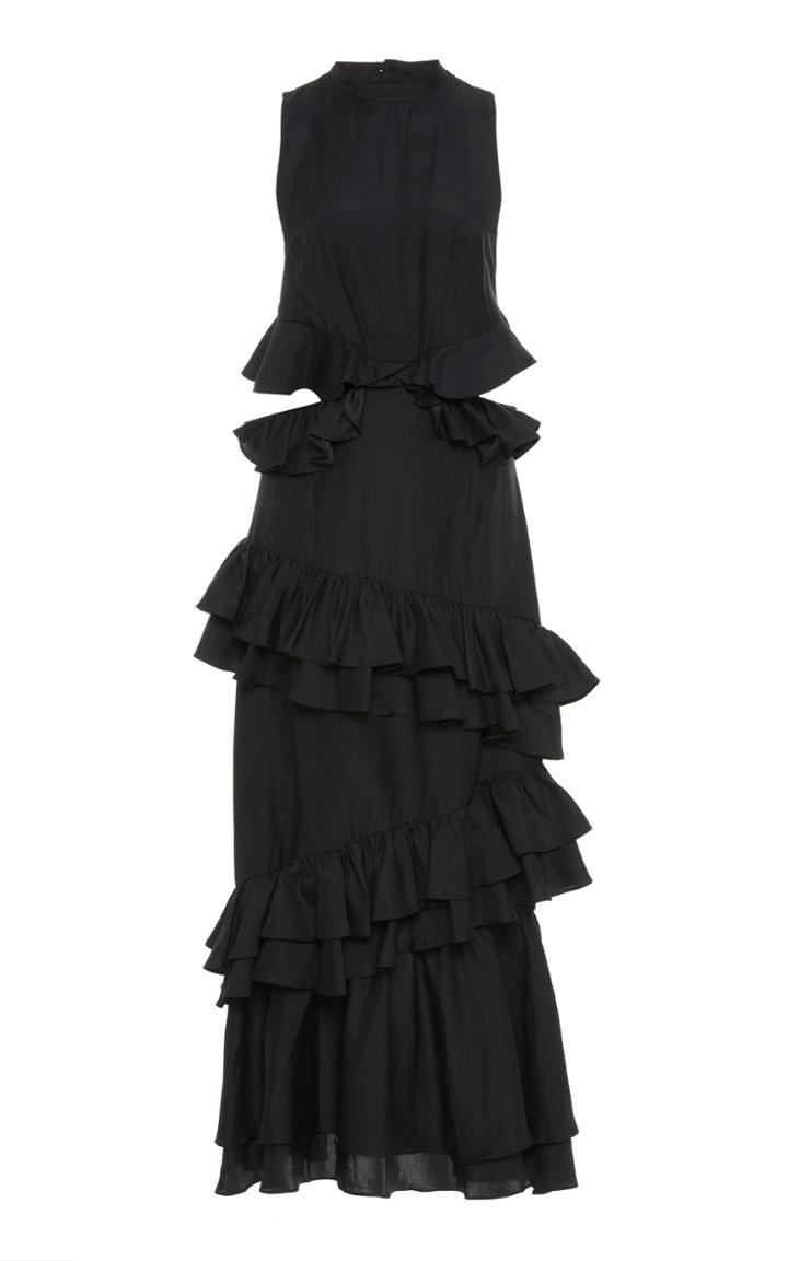 Moda Operandi Sir The Label Aramis Ruffle Gown Size: 1