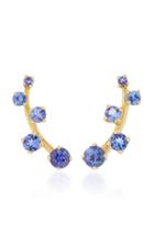 Aya Sanyati 18k Gold Tanzanite Earrings