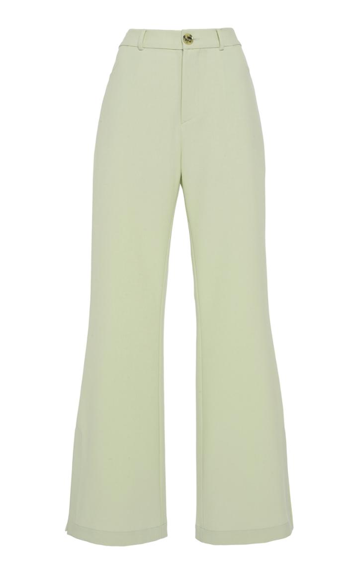 Eron Amma Side-slit High Waist Pants