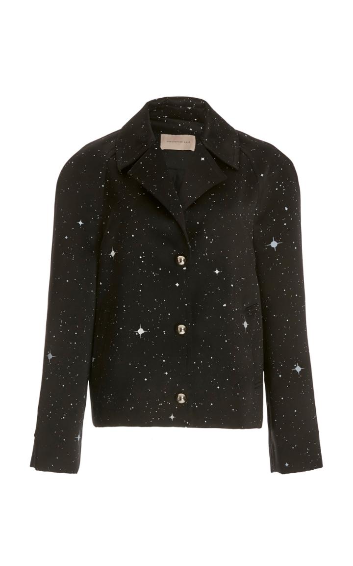 Moda Operandi Christopher Kane Star Satin Jacket Size: 48