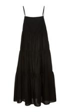 Matteau Swim Tiered Cotton-poplin Midi Dress