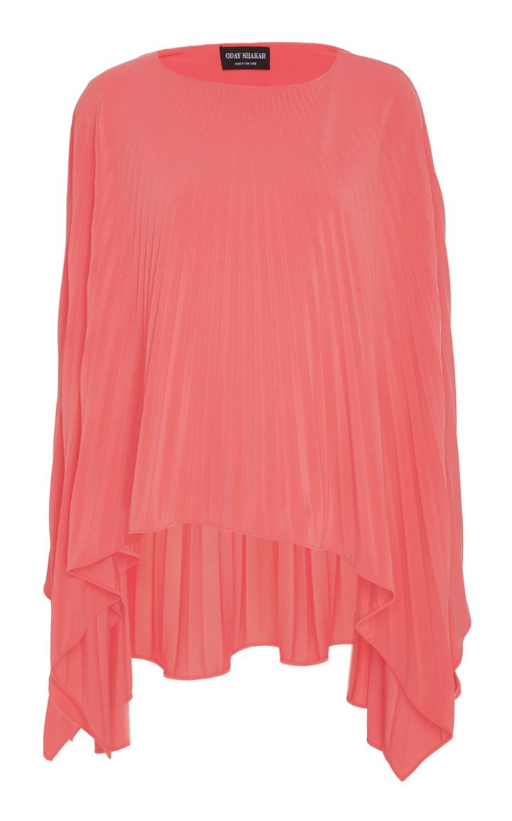Oday Shakar Jersey Cape Top