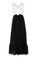 Moda Operandi Gl Hrgel Crisscross-bandeau Linen Maxi Dress Size: S