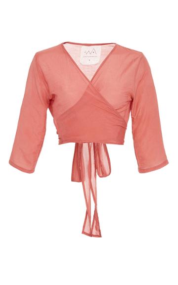 Awaveawake Wrap Crop Top