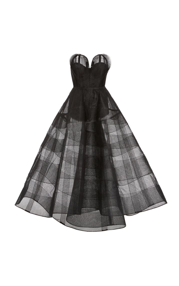 Christian Siriano Strapless Tulle Gown