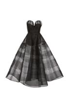 Christian Siriano Strapless Tulle Gown