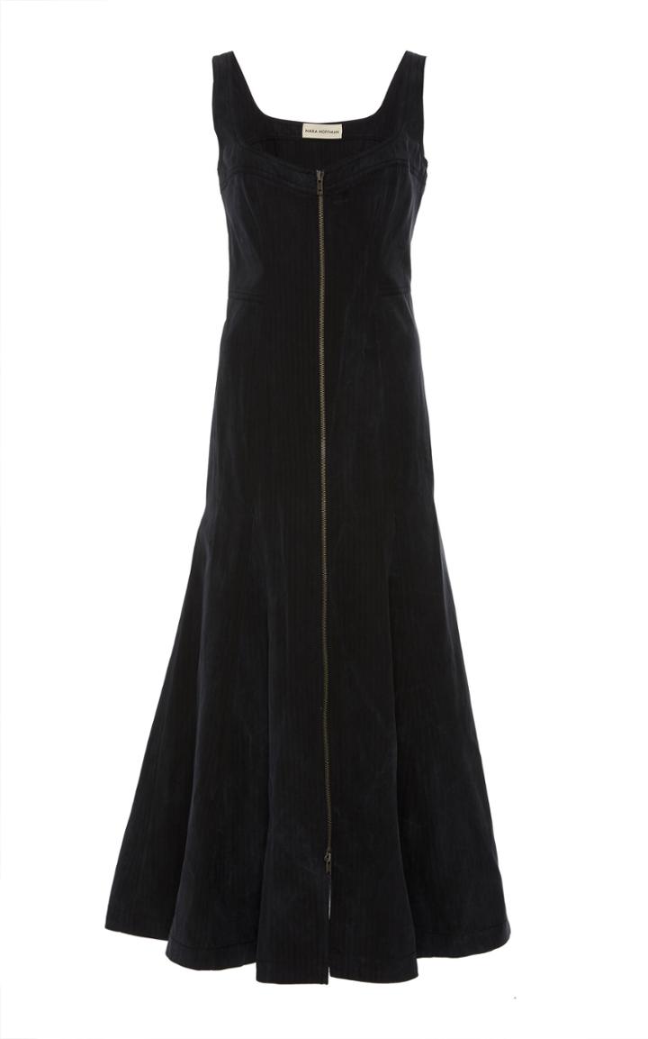 Mara Hoffman Adriana Zip Detailed Midi Dress
