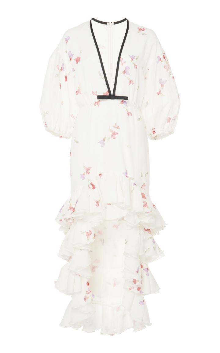 Giambattista Valli Poof Sleeve Dress