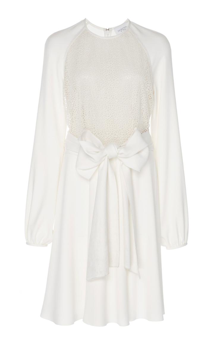 Giambattista Valli Belted Bow Dress
