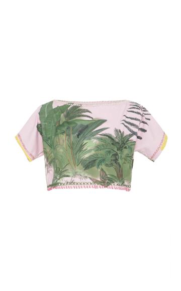 Triya Mato Boxy Cropped Top