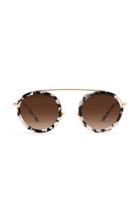Krewe Conti Interstellar Acetate And Metal Sunglasses
