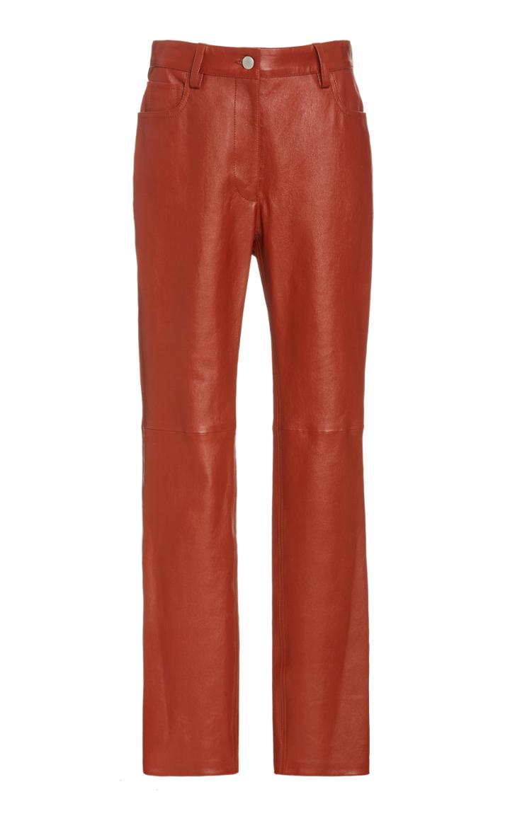 Joseph Cindy Lambskin Leather Pants