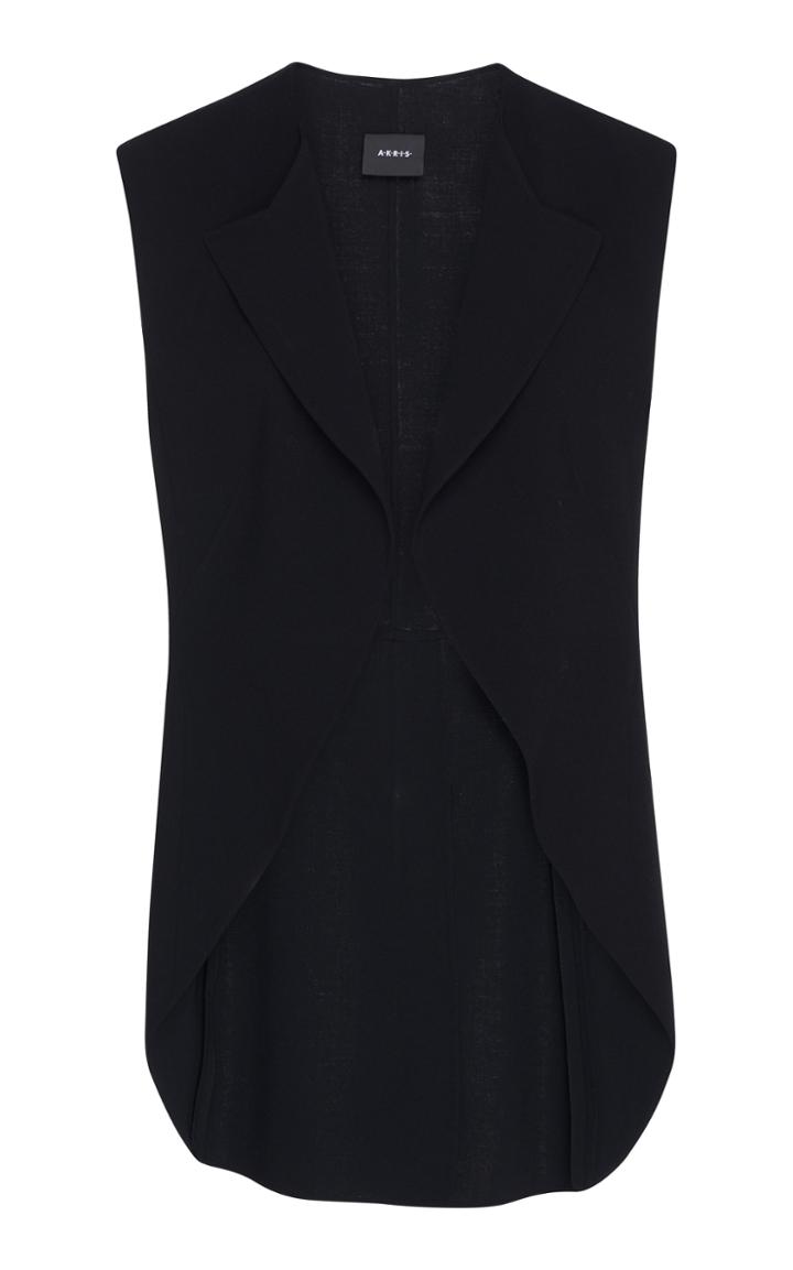 Akris Tuxedo Shape Vest