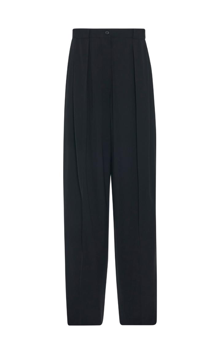 Moda Operandi The Row Bonnie Crepe Straight-leg Pants