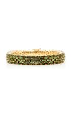 Moda Operandi Stephen Russell One Of A Kind 18k Yellow Gold & Tourmaline Bracelet
