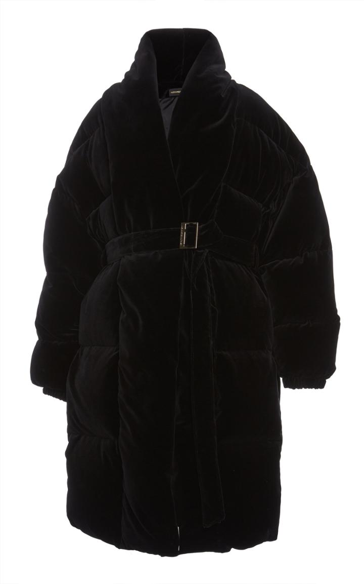 Alexandre Vauthier Oversized Quilted Cotton Belted Puffer Coat