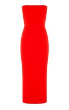 Moda Operandi Alex Perry Callan Stretch Crepe Strapless Dress