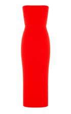 Moda Operandi Alex Perry Callan Stretch Crepe Strapless Dress