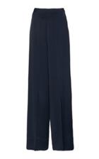 Jil Sander High-rise Wide-leg Satin Pants