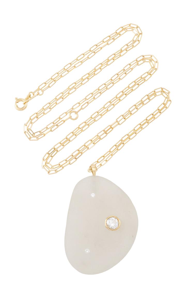 Cvc Stones Fava Necklace