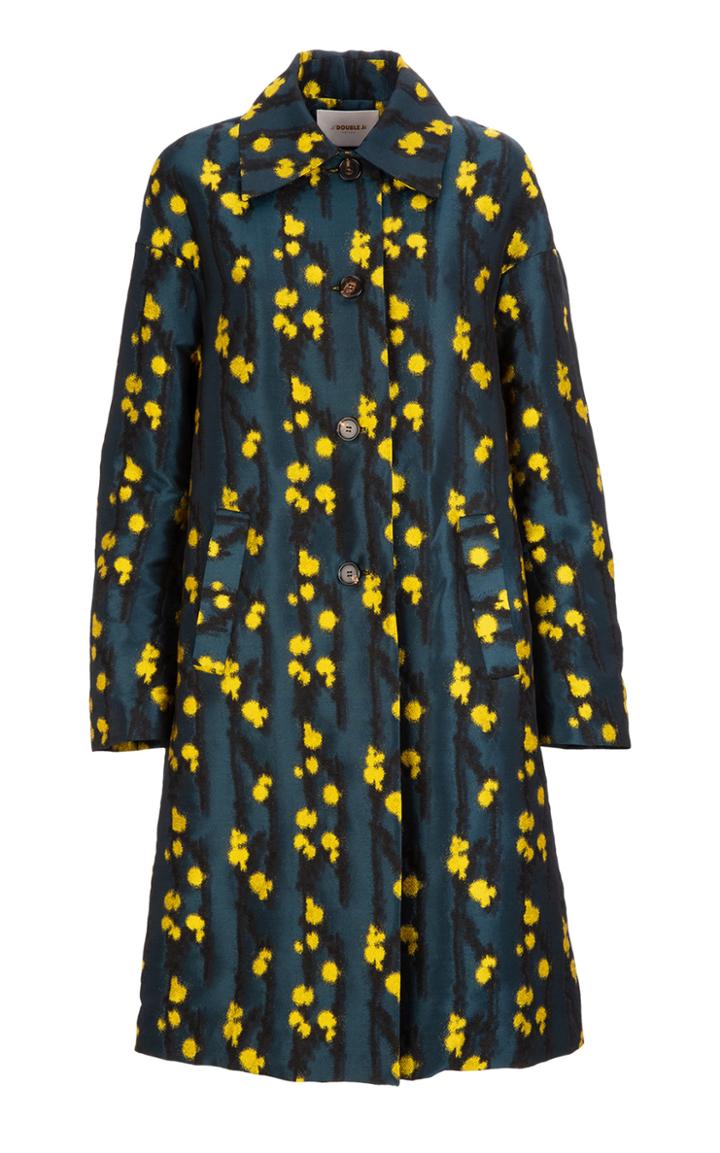 La Doublej Oversized Boxy Cocoon Coat