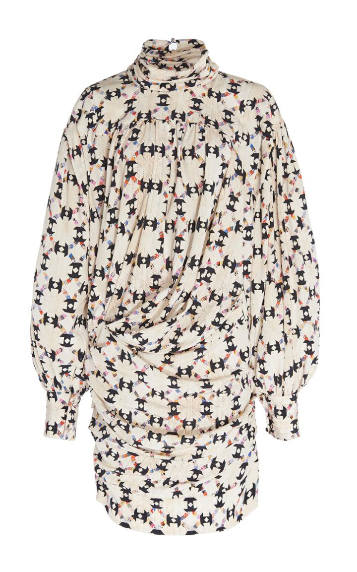 Isabel Marant Brenda Printed Silk Dress