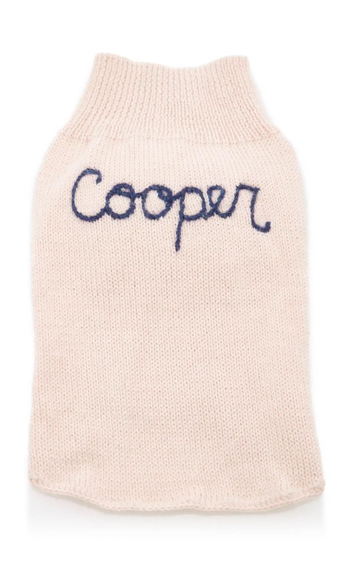 Oeuf M'o Exclusive Monogrammable Alpaca Dog Sweater