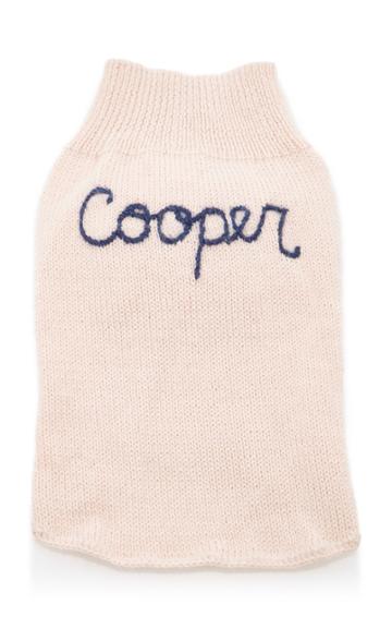 Oeuf M'o Exclusive Monogrammable Alpaca Dog Sweater