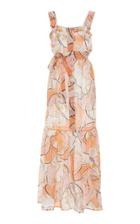 Emilio Pucci Tiered Full Length Dress