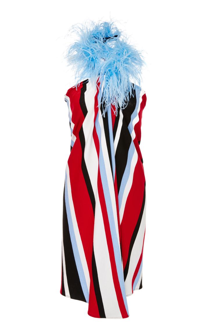 Adam Selman Short Sarong Dress