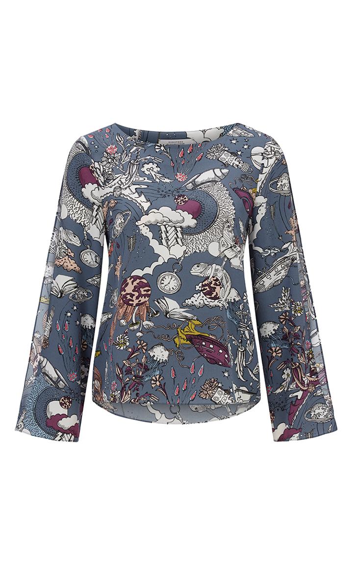 Dorothee Schumacher Fantastic Journey Printed Blouse