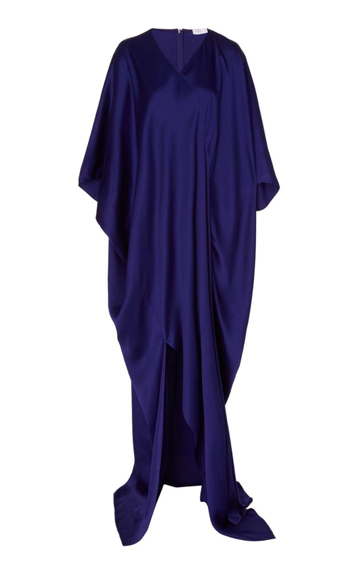 Rosetta Getty Satin Caftan Dress