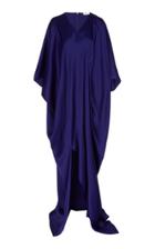 Rosetta Getty Satin Caftan Dress
