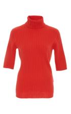 Allude Ribbed Cashmere Turtleneck