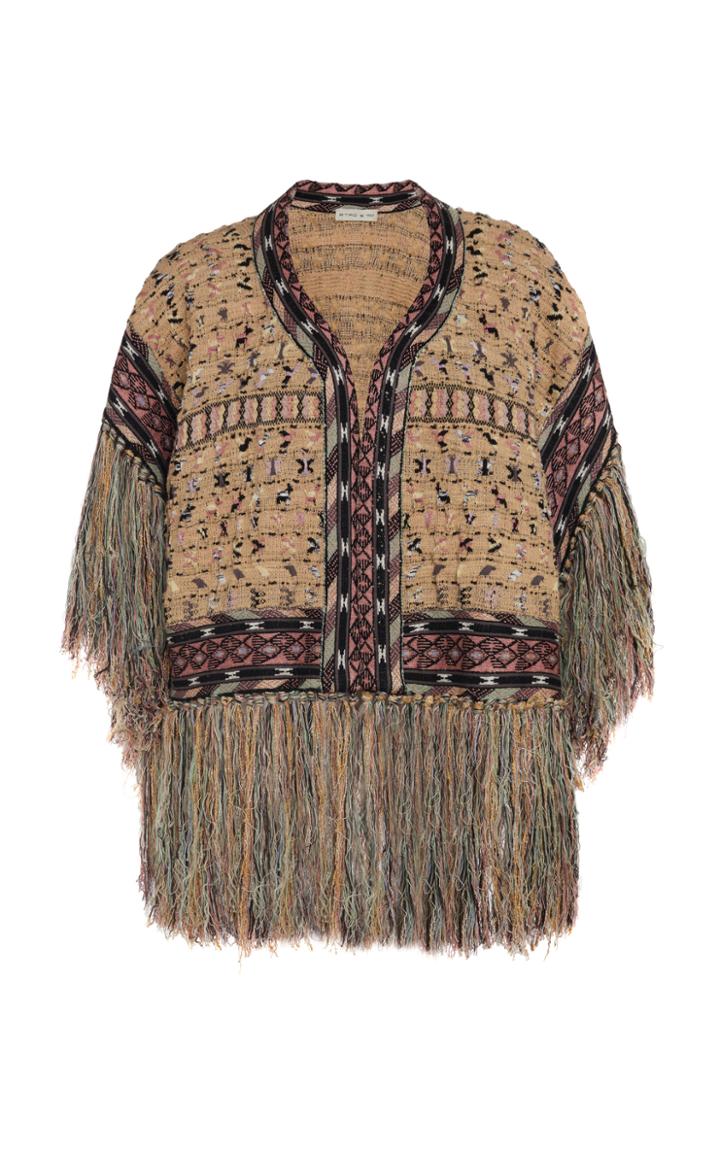 Moda Operandi Etro Fringed Jacket Size: 38