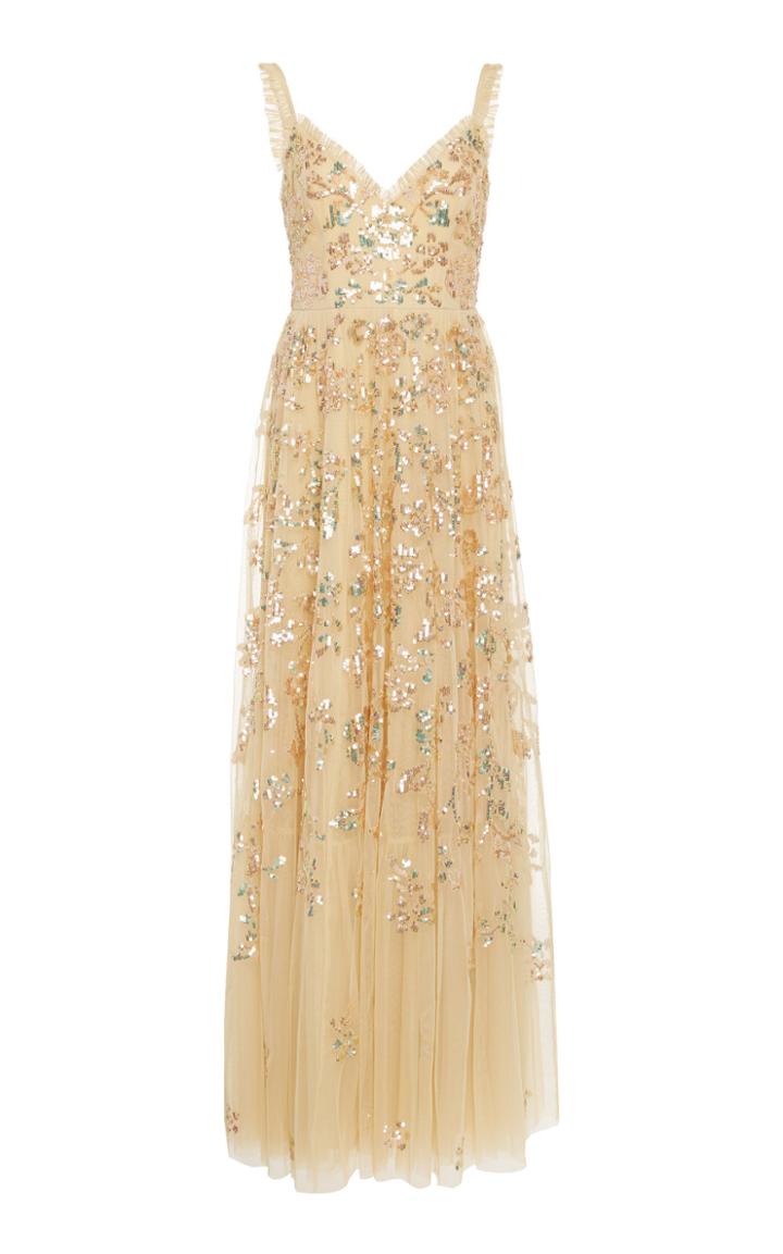 Needle & Thread Valentina Sequin Tulle Gown