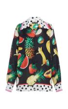 Moda Operandi Dolce & Gabbana Fruit-printed Twill Top Size: 38