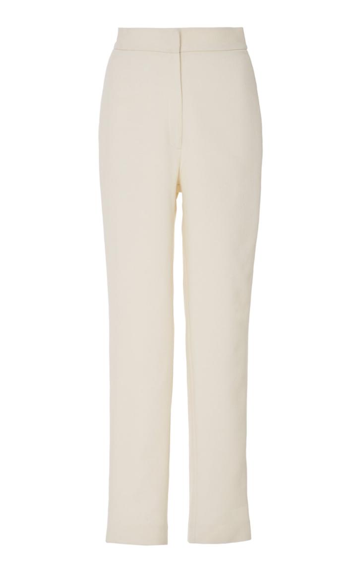 Andres Otalora Victoria Wool Cigarette Pants