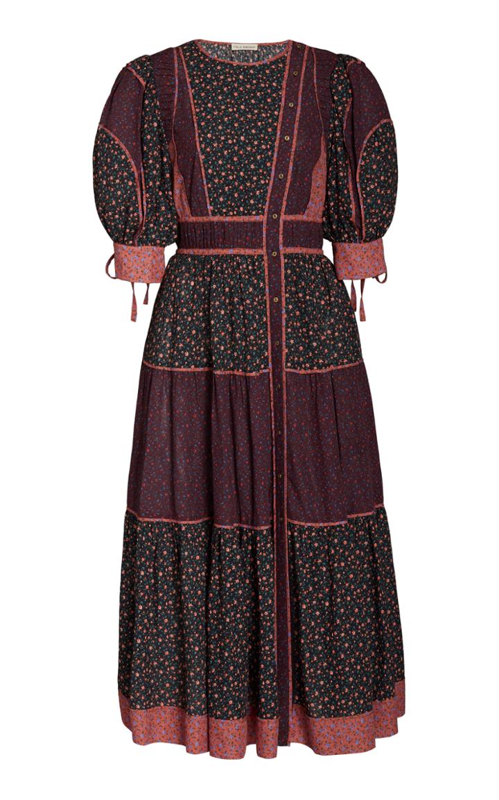 Ulla Johnson Verona Floral-print Cotton-blend Dress