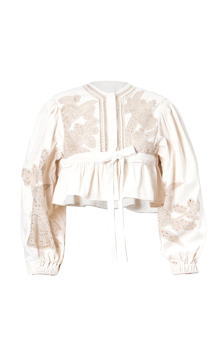 Moda Operandi Biyan Kintakyo Taffeta Jacket