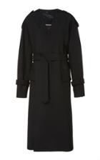 Proenza Schouler Belted Wool-blend Trench Coat
