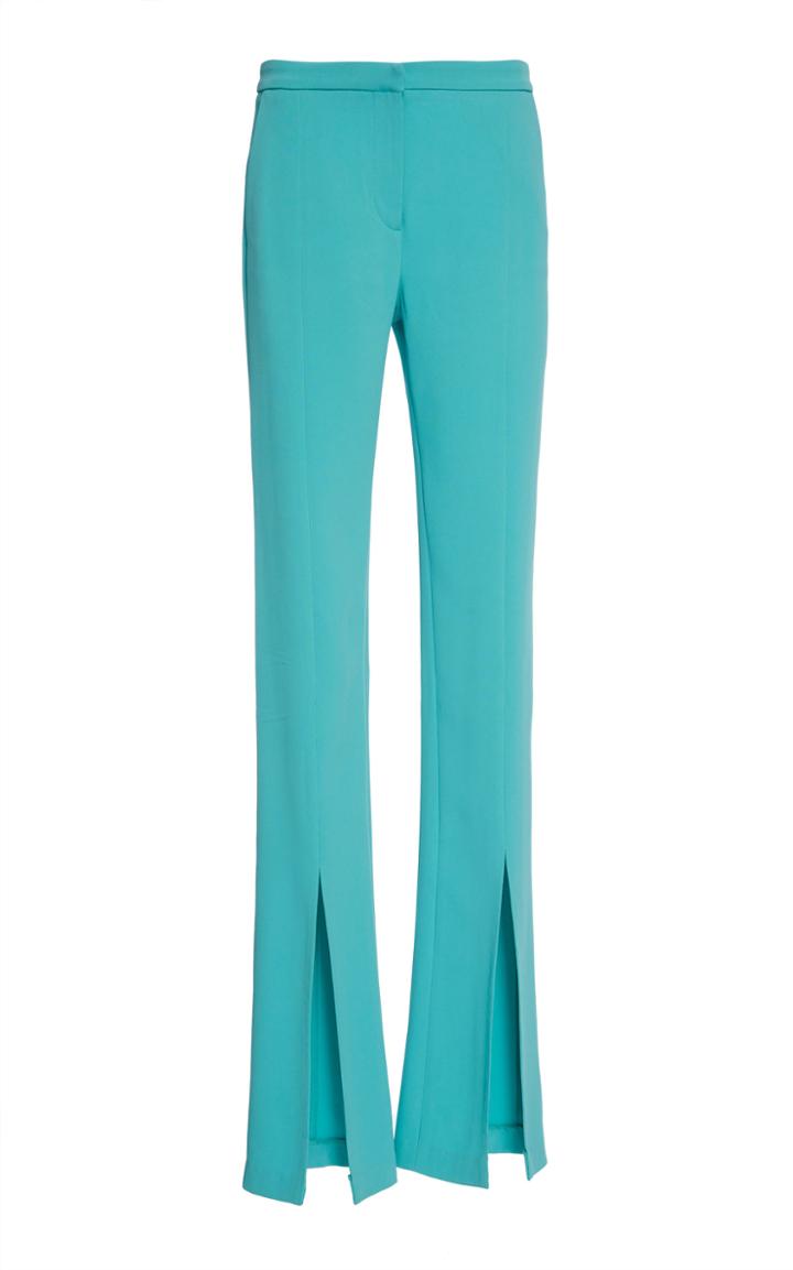 Jeffrey Dodd Flared Front Slit Pant