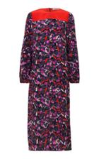 Dorothee Schumacher Abstract Flowering High Neck Printed Dress