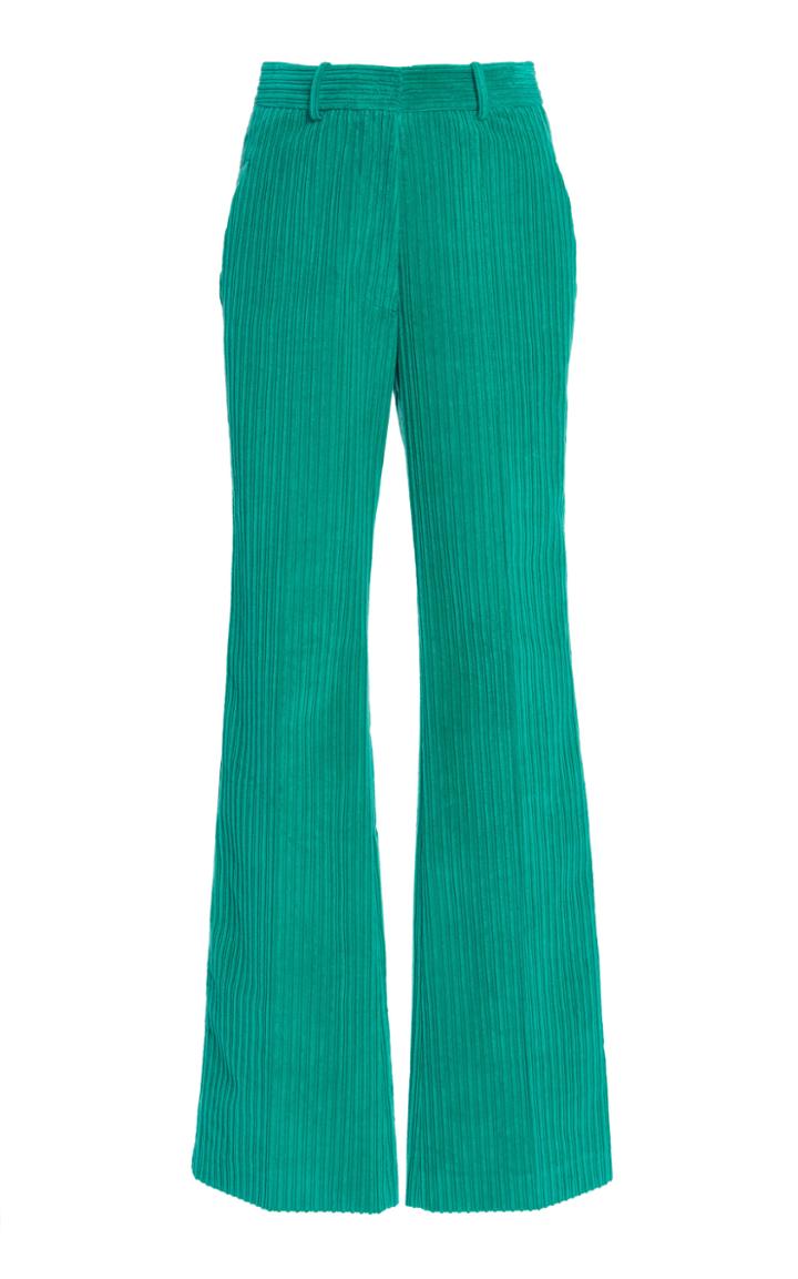 Moda Operandi Victoria Beckham Flared Corduroy Pants