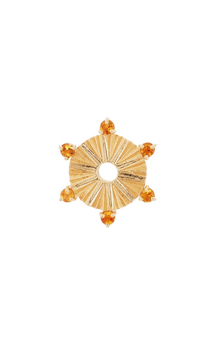 Foundrae 18k Gold And Citrine Earring Charm