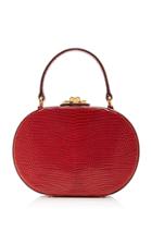 Mark Cross Gianna Oval Lizard Bag