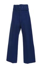 Sea Cropped Canvas Boating Pant