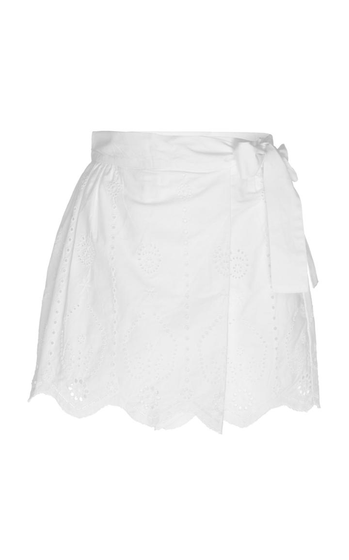 Sir The Label Delilah Eyelet Cotton Short
