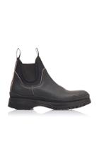 Prada Leather And Neoprene Chelsea Boots Size: 8