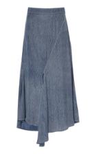 Moda Operandi Cushnie Asymmetric Silk Skirt Size: 0